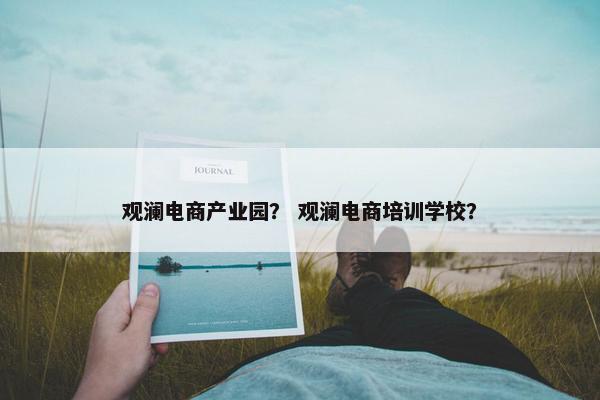 观澜电商产业园？ 观澜电商培训学校？