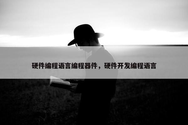 硬件编程语言编程器件，硬件开发编程语言