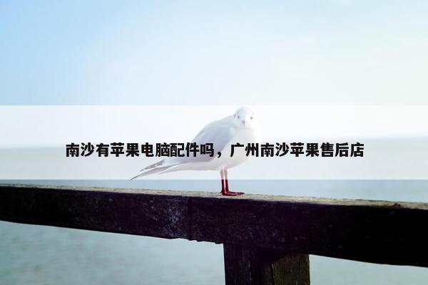 南沙有苹果电脑配件吗，广州南沙苹果售后店