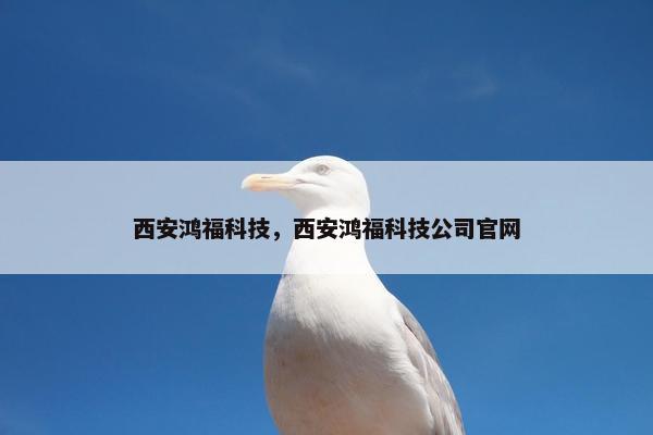 西安鸿福科技，西安鸿福科技公司官网