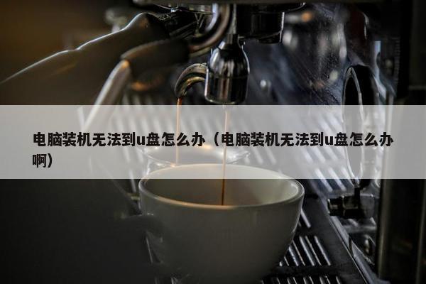 电脑装机无法到u盘怎么办（电脑装机无法到u盘怎么办啊）