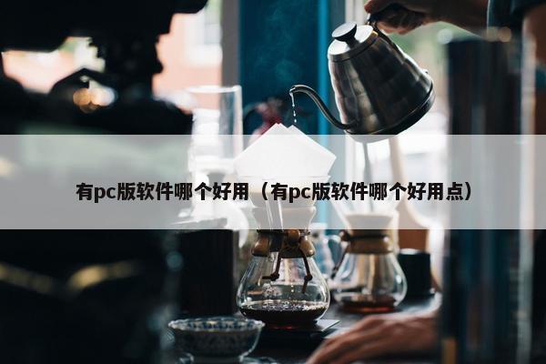 有pc版软件哪个好用（有pc版软件哪个好用点）
