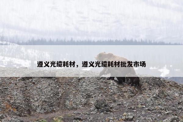 遵义光缆耗材，遵义光缆耗材批发市场