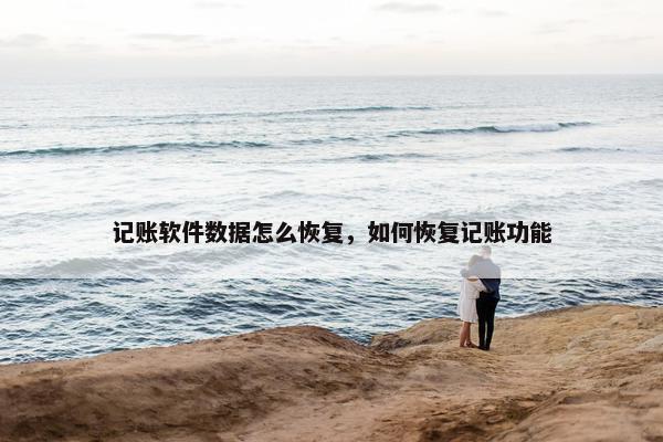 记账软件数据怎么恢复，如何恢复记账功能