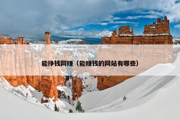 能挣钱网赚（能赚钱的网站有哪些）