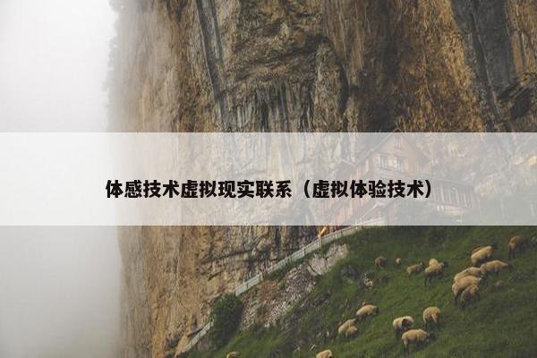 体感技术虚拟现实联系（虚拟体验技术）