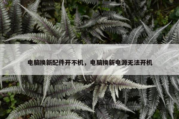 电脑换新配件开不机，电脑换新电源无法开机