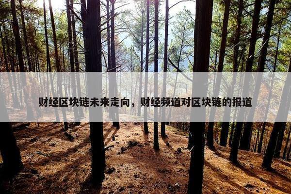 财经区块链未来走向，财经频道对区块链的报道