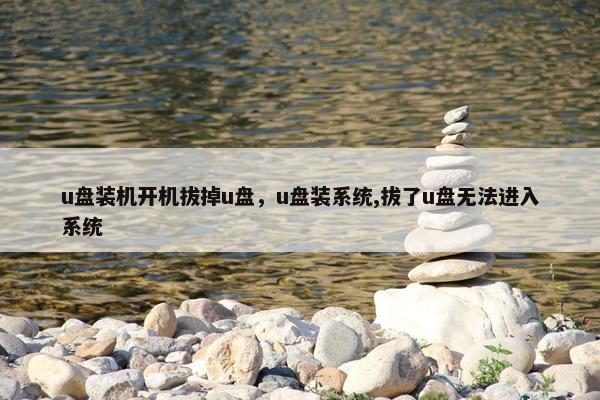 u盘装机开机拔掉u盘，u盘装系统,拔了u盘无法进入系统