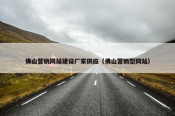 佛山营销网站建设厂家供应（佛山营销型网站）