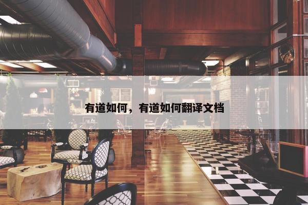 有道如何，有道如何翻译文档