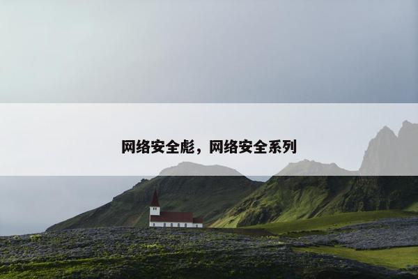 网络安全彪，网络安全系列
