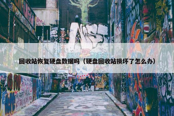 回收站恢复硬盘数据吗（硬盘回收站损坏了怎么办）