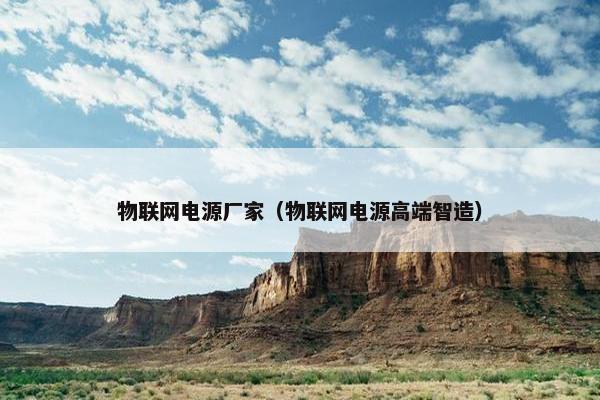 物联网电源厂家（物联网电源高端智造）