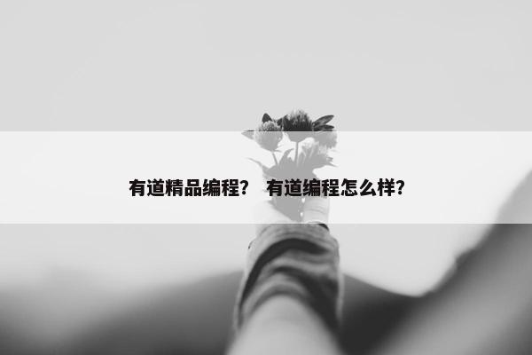 有道精品编程？ 有道编程怎么样？