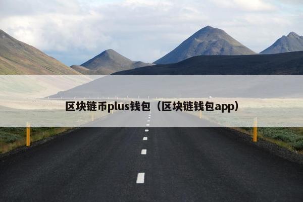 区块链币plus钱包（区块链钱包app）