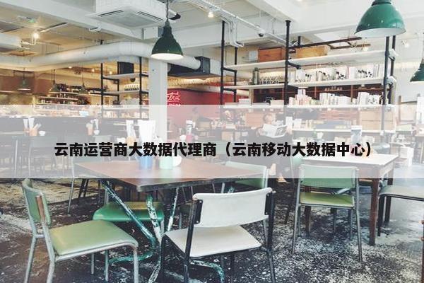 云南运营商大数据代理商（云南移动大数据中心）