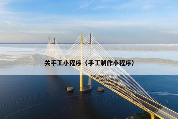 关手工小程序（手工制作小程序）