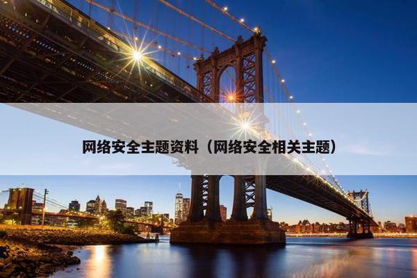 网络安全主题资料（网络安全相关主题）