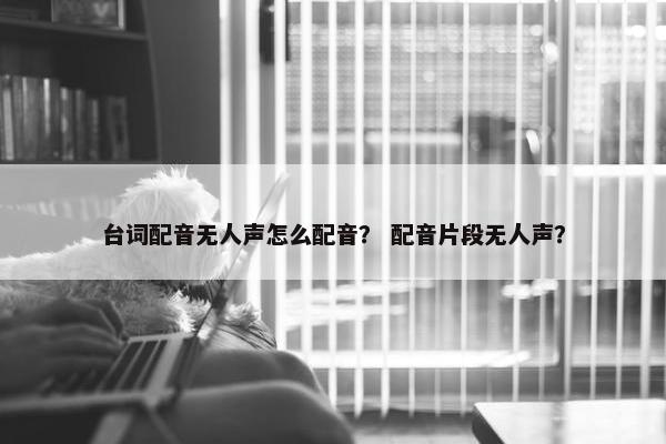 台词配音无人声怎么配音？ 配音片段无人声？
