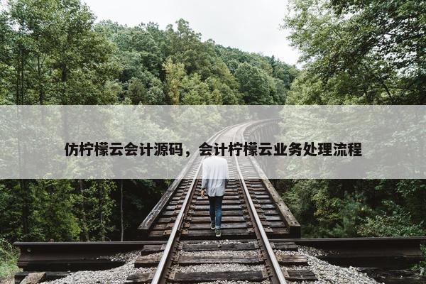 仿柠檬云会计源码，会计柠檬云业务处理流程