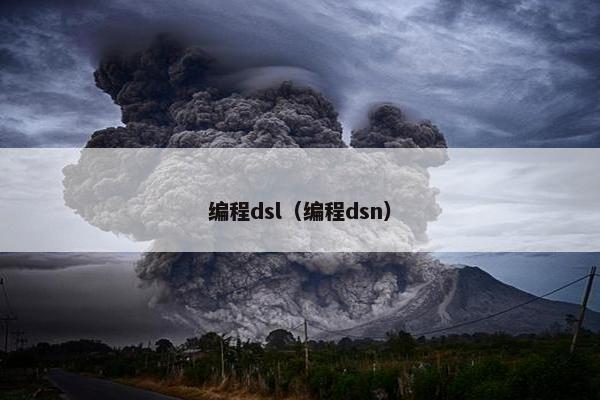 编程dsl（编程dsn）