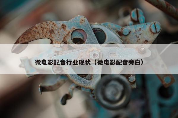 微电影配音行业现状（微电影配音旁白）