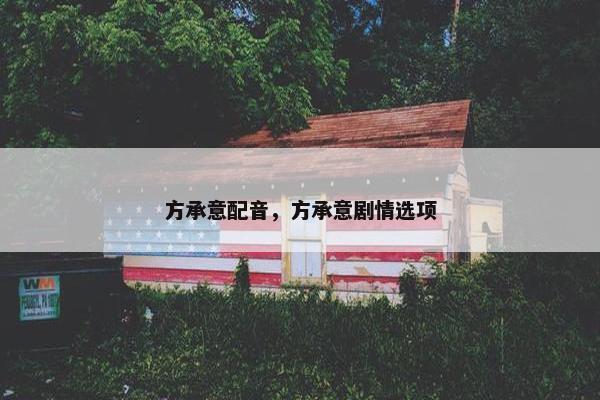 方承意配音，方承意剧情选项