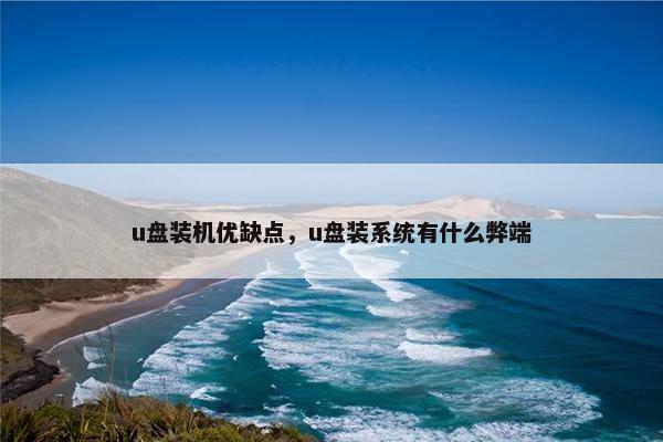 u盘装机优缺点，u盘装系统有什么弊端