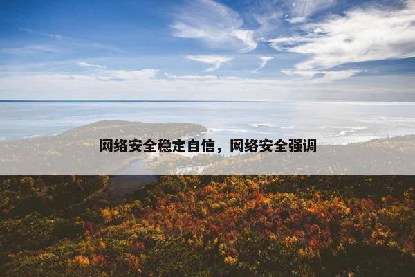 网络安全稳定自信，网络安全强调