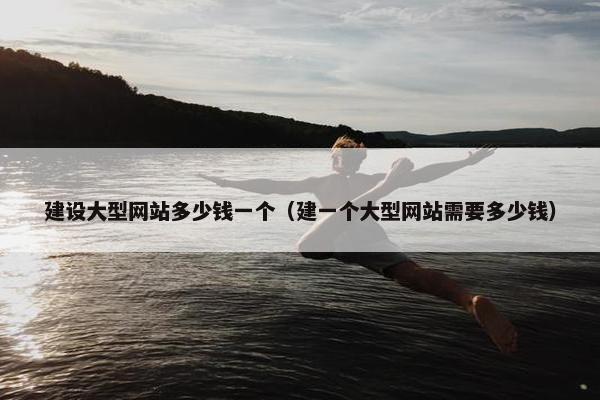 建设大型网站多少钱一个（建一个大型网站需要多少钱）