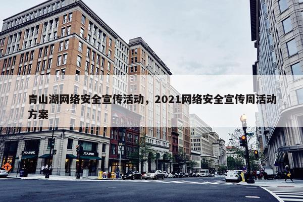 青山湖网络安全宣传活动，2021网络安全宣传周活动方案