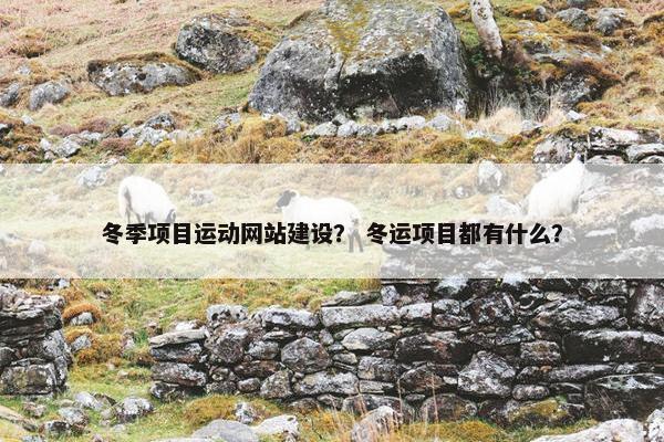 冬季项目运动网站建设？ 冬运项目都有什么？