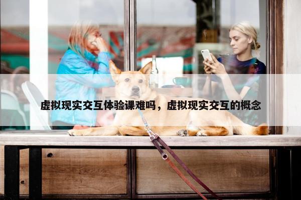 虚拟现实交互体验课难吗，虚拟现实交互的概念