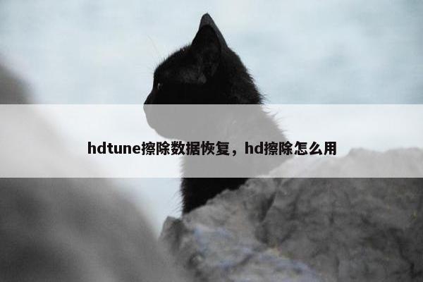 hdtune擦除数据恢复，hd擦除怎么用