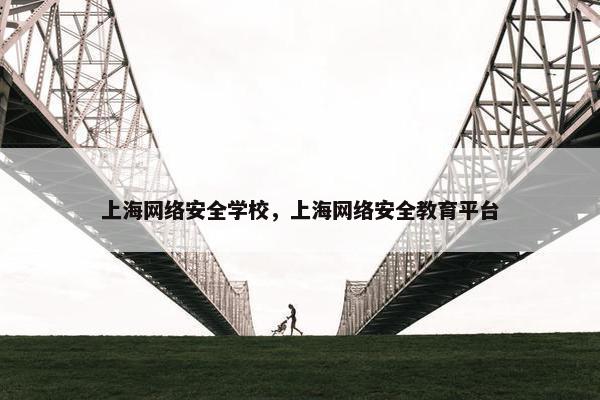 上海网络安全学校，上海网络安全教育平台