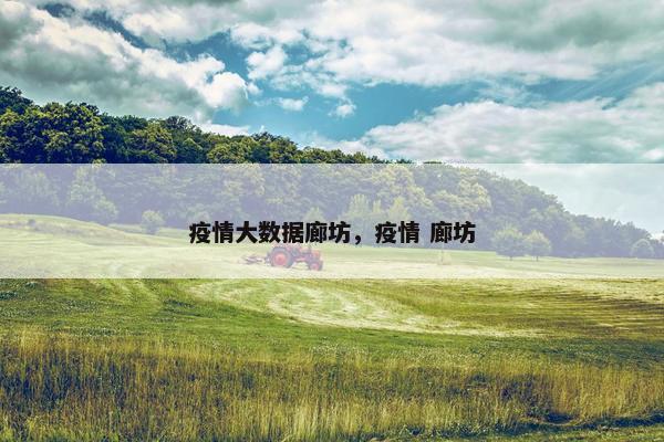 疫情大数据廊坊，疫情 廊坊