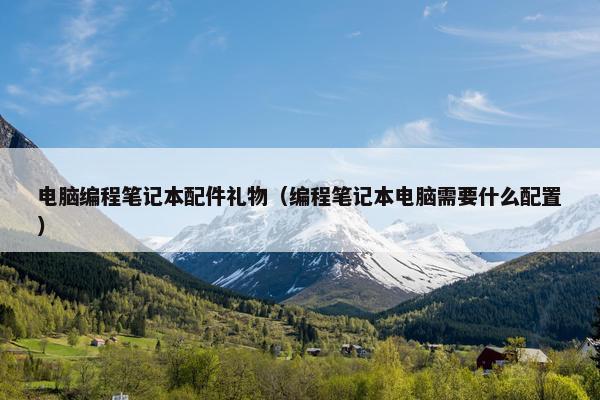 电脑编程笔记本配件礼物（编程笔记本电脑需要什么配置）