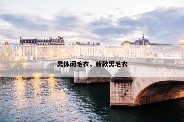 男休闲毛衣，新款男毛衣
