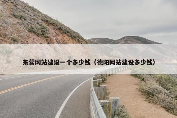 东营网站建设一个多少钱（德阳网站建设多少钱）