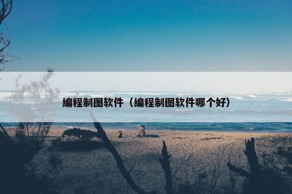 编程制图软件（编程制图软件哪个好）