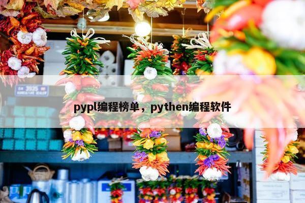pypl编程榜单,pythen编程软件 pypl编程榜单,pythen编程软件