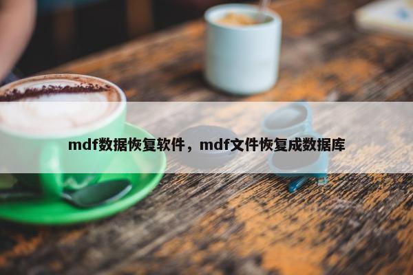 mdf数据恢复软件，mdf文件恢复成数据库