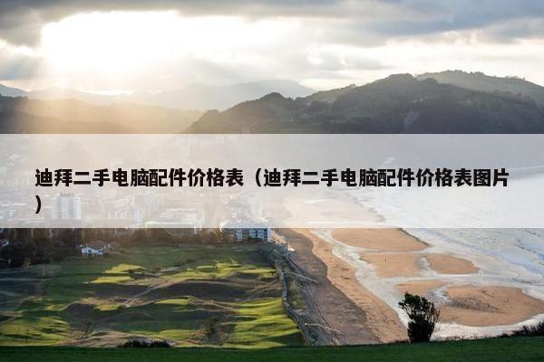 迪拜二手电脑配件价格表(迪拜二手电脑配件价格表图片) 迪拜二手电脑配件价格表(迪拜二手电脑配件价格表图片)