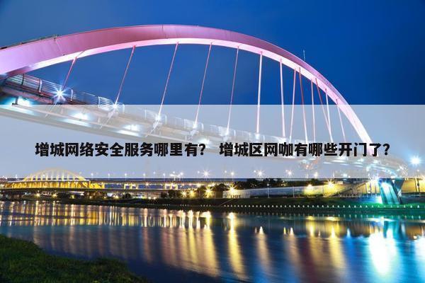 增城网络安全服务哪里有？ 增城区网咖有哪些开门了？