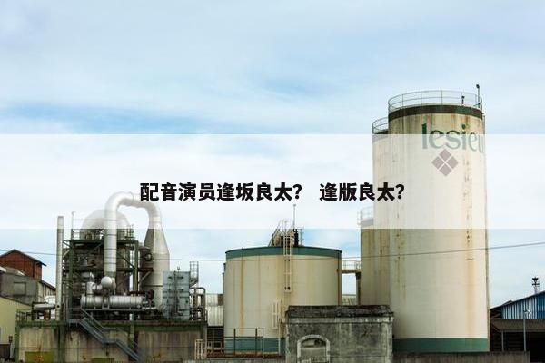 配音演员逢坂良太? 逢版良太? 配音演员逢坂良太? 逢版良太?