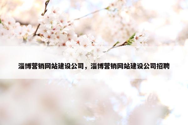 淄博营销网站建设公司，淄博营销网站建设公司招聘