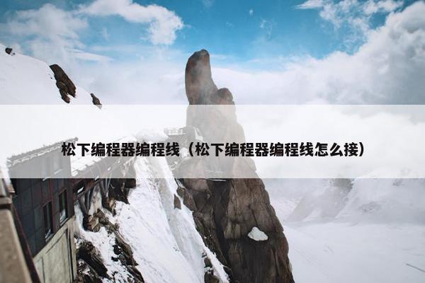 松下编程器编程线（松下编程器编程线怎么接）