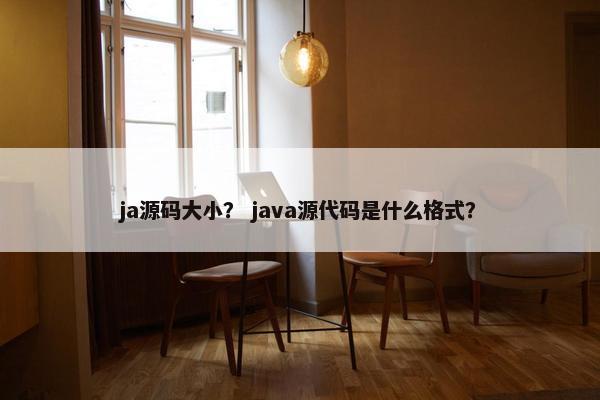 ja源码大小？ java源代码是什么格式？