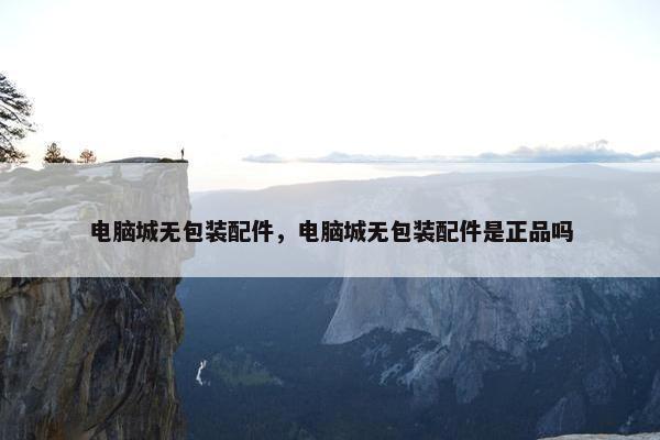 电脑城无包装配件，电脑城无包装配件是正品吗